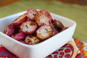 Herb Roasted Radishes by Meatified