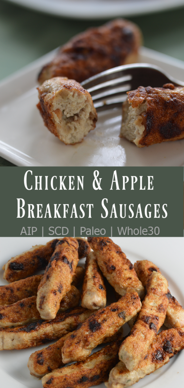 Chicken & Apple Breakfast Sausages