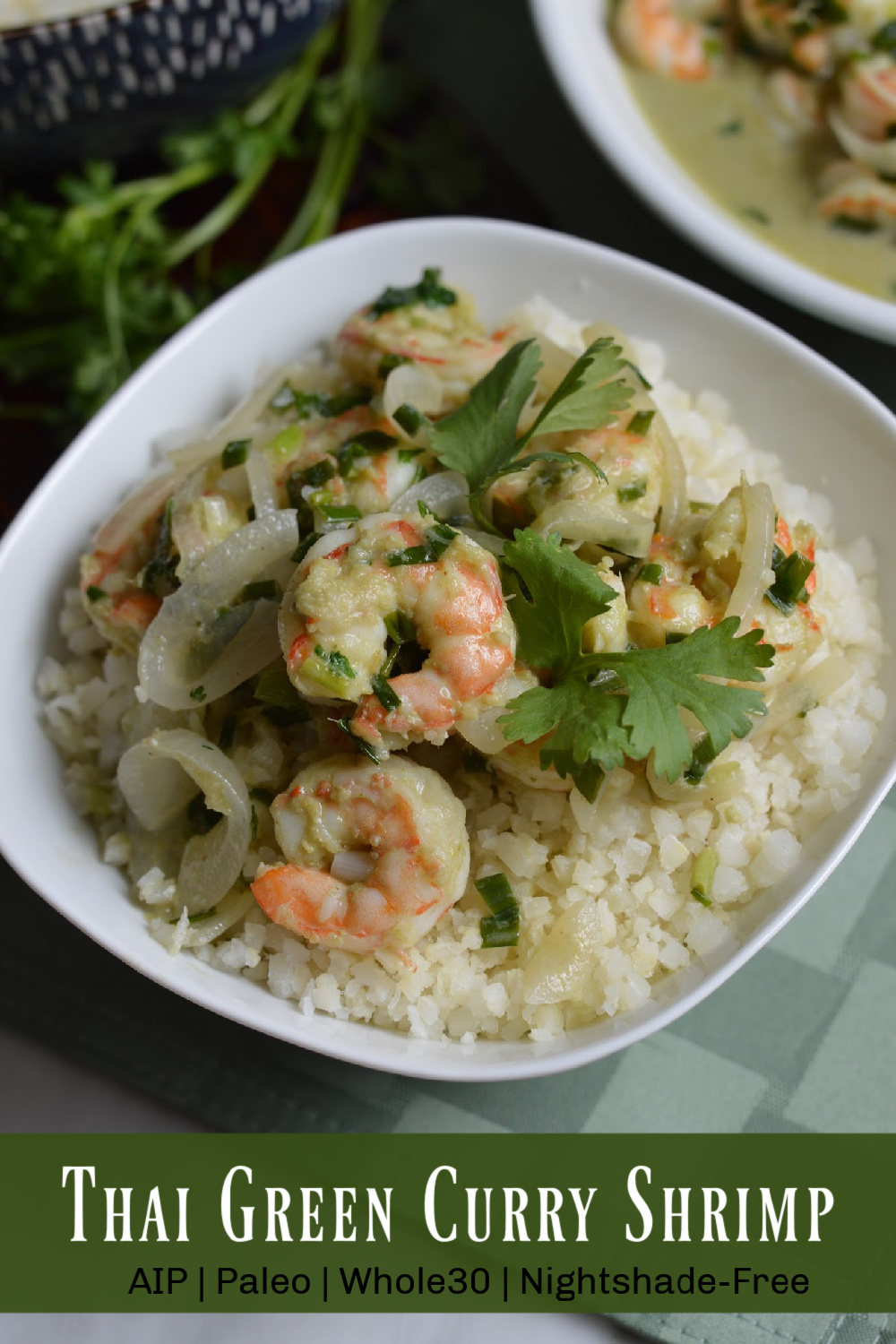 Thai Green Curry Shrimp