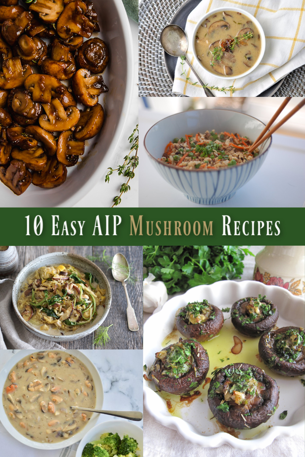 10 Easy AIP Mushroom Recipes