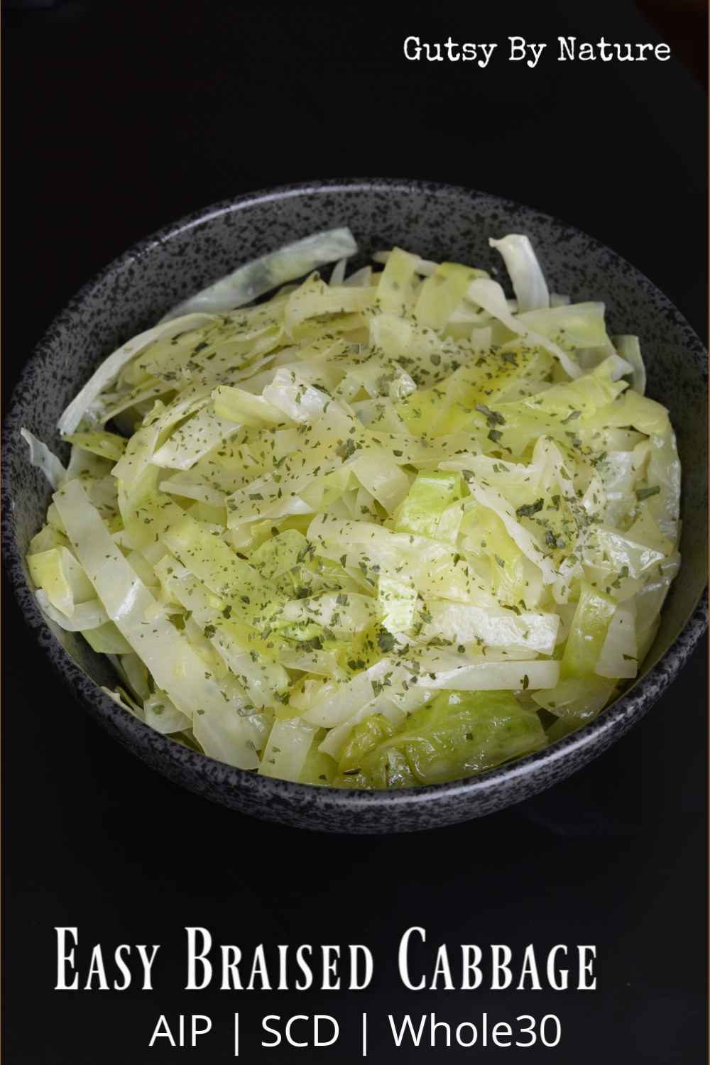 Easy Braised Cabbage (AIP, SCD)